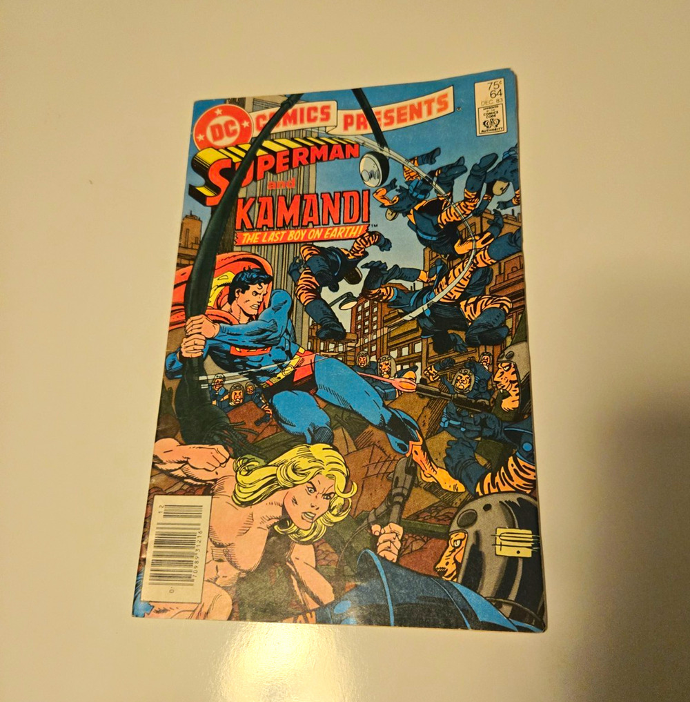 DC Comics Presents #64 Superman Kamandi 1983 Newsstand Vintage Comic Book